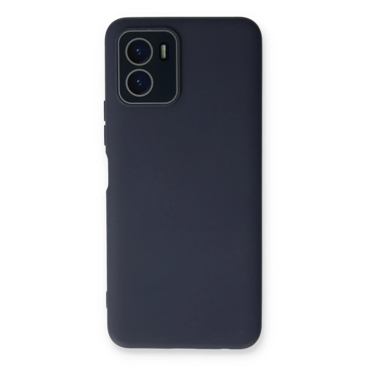 BFS  Vivo Y15S Kılıf Lansman Glass Kapak - Lacivert