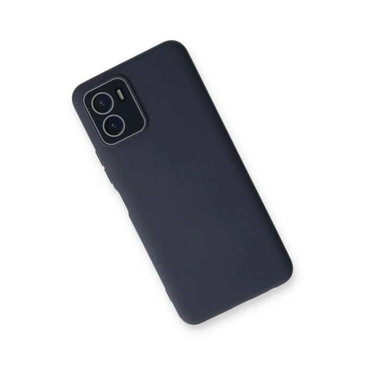 BFS  Vivo Y15S Kılıf Lansman Glass Kapak - Lacivert