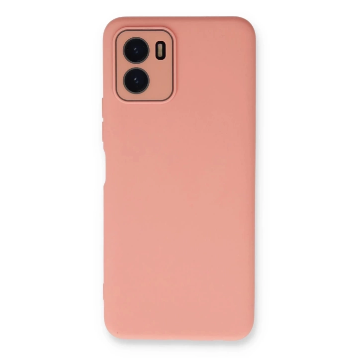 BFS  Vivo Y15S Kılıf Lansman Glass Kapak - Pembe