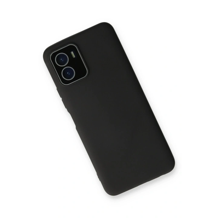 BFS  Vivo Y15S Kılıf Lansman Glass Kapak - Siyah