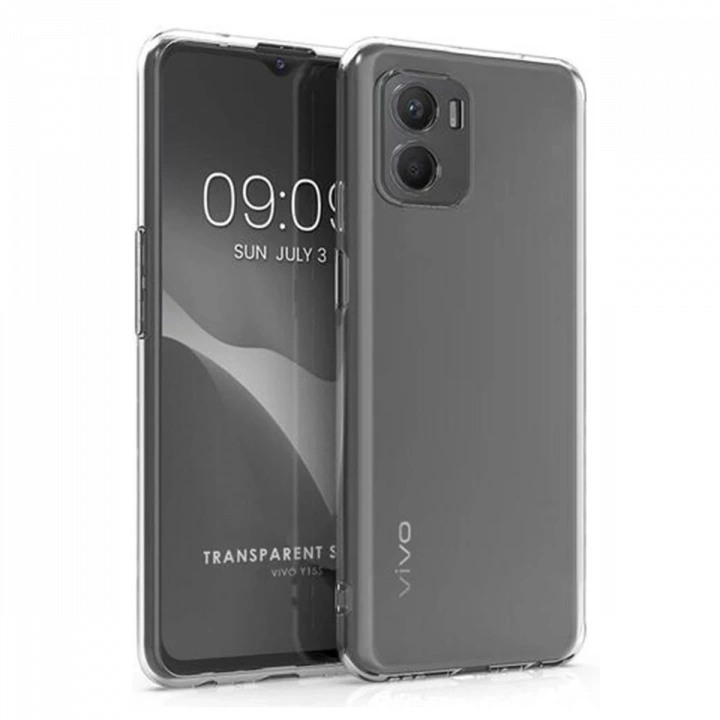 BFS  Vivo Y15S Kılıf Lüx Şeffaf Silikon