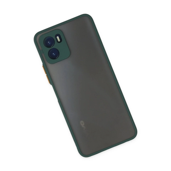 BFS  Vivo Y15S Kılıf Montreal Silikon Kapak - Yeşil