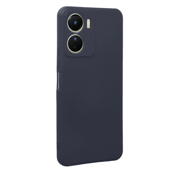 BFS  Vivo Y16 Kılıf First Silikon - Lacivert