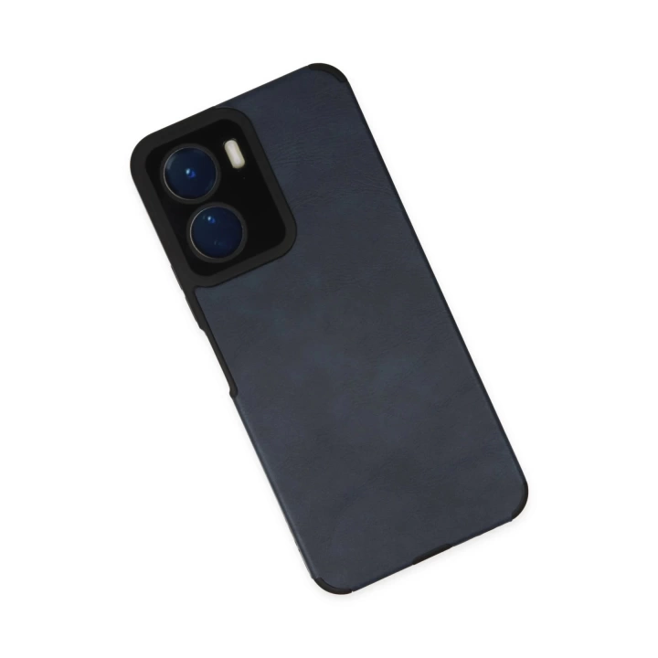 BFS  Vivo Y16 Kılıf Loop Deri Silikon - Lacivert
