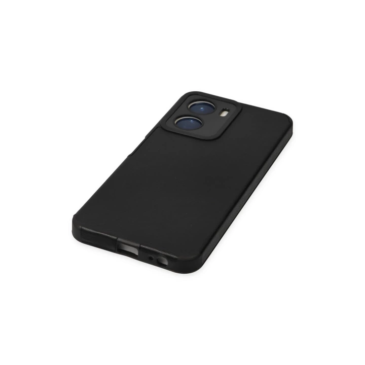 BFS  Vivo Y16 Kılıf Loop Deri Silikon - Siyah