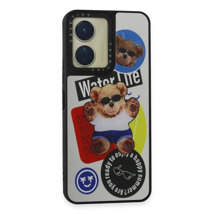 BFS  Vivo Y16 Kılıf Mirror Desenli Kapak - Mirror - 14