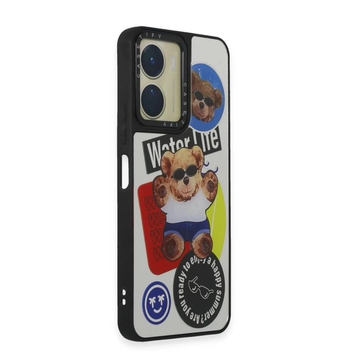 BFS  Vivo Y16 Kılıf Mirror Desenli Kapak - Mirror - 14