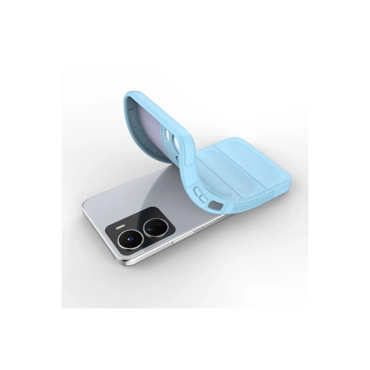 BFS  Vivo Y16 Kılıf Optimum Silikon - Sky Blue