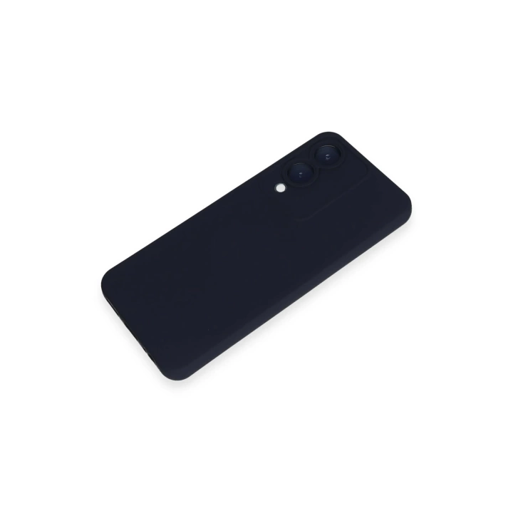 BFS  Vivo Y17S Kılıf Nano içi Kadife Silikon - Lacivert