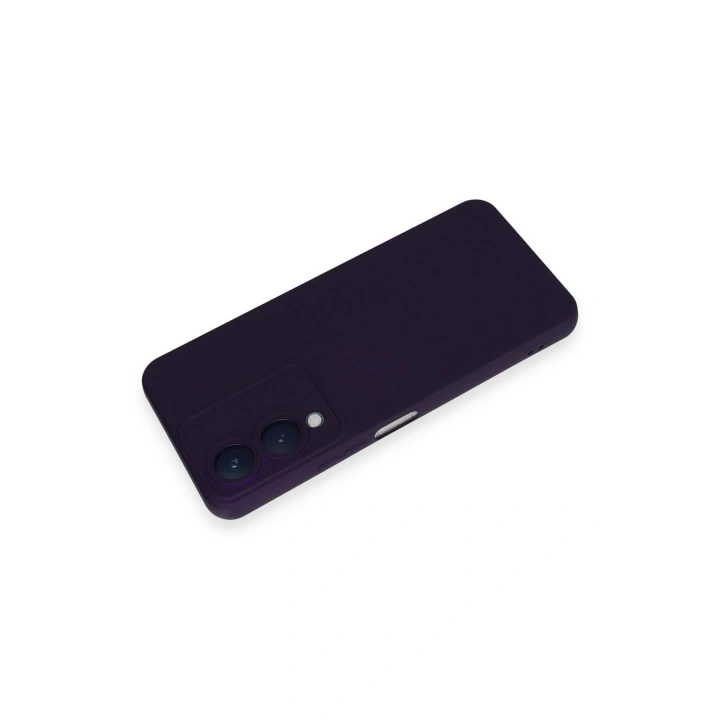 BFS  Vivo Y17S Kılıf Nano içi Kadife Silikon - Mor