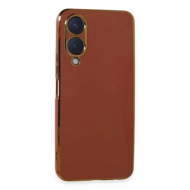 BFS Vivo Y17S Kılıf Volet Silikon - Kırmızı