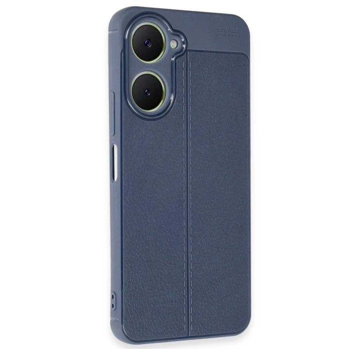 BFS  Vivo Y18 Kılıf Auto Focus Kapak - Lacivert