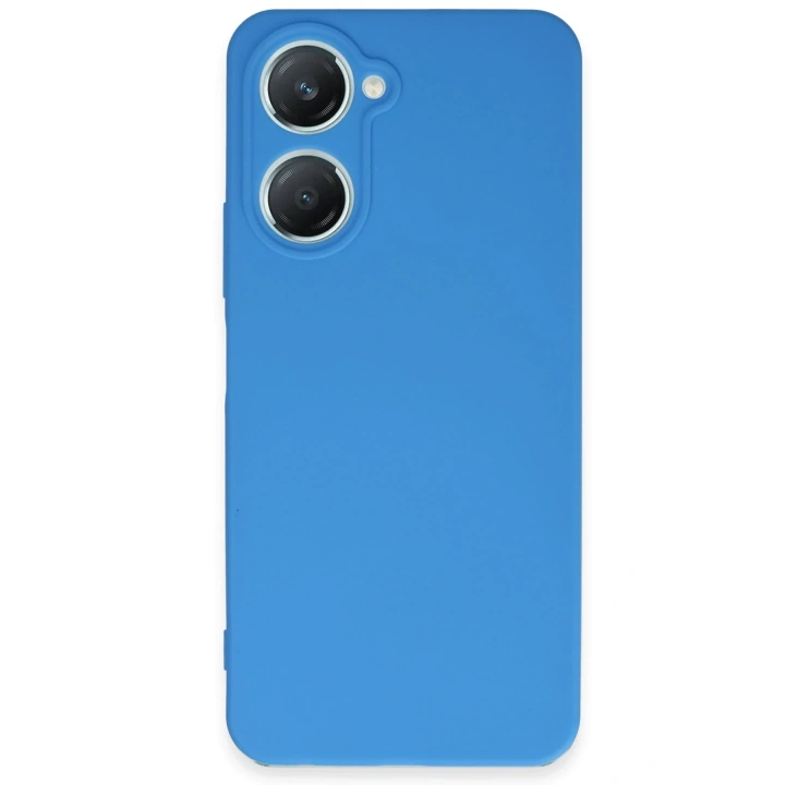 BFS  Vivo Y18 Kılıf First Silikon - Mavi