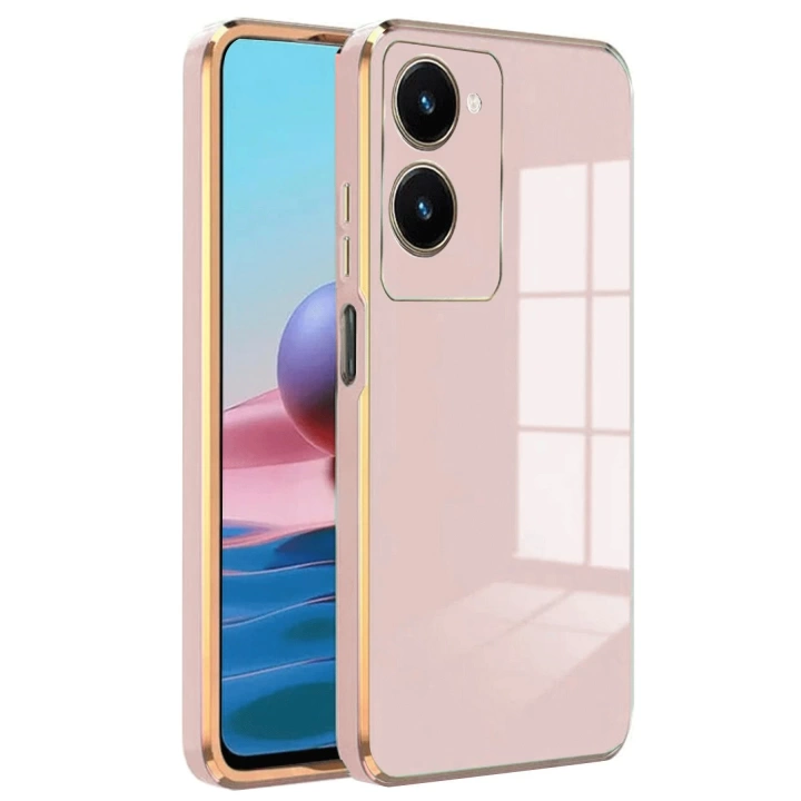 BFS  Vivo Y18 Kılıf Volet Silikon - Pembe