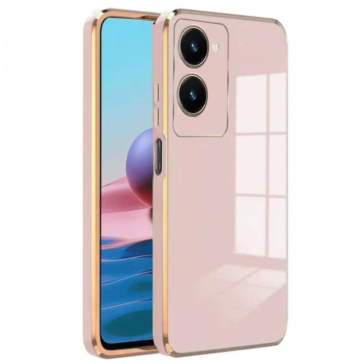 BFS  Vivo Y18 Kılıf Volet Silikon - Pembe