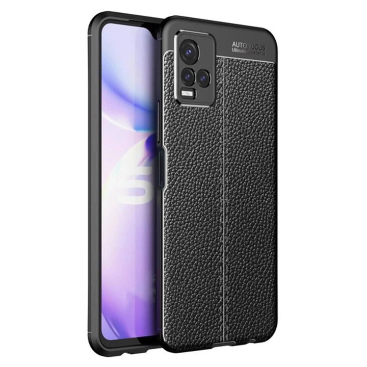 BFS  Vivo Y21S Kılıf Auto Focus Kapak - Siyah