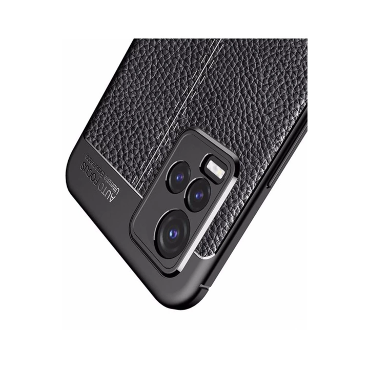 BFS  Vivo Y21S Kılıf Auto Focus Kapak - Siyah