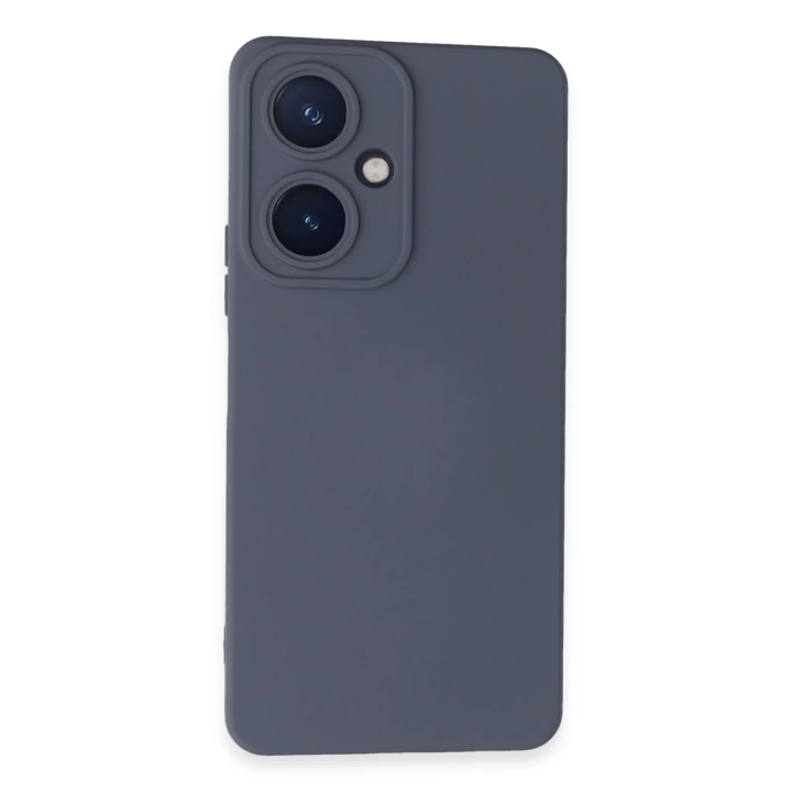 BFS  Vivo Y27 Kılıf Nano içi Kadife Silikon - Gri