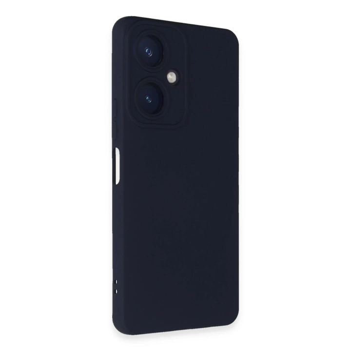 BFS  Vivo Y27 Kılıf Nano içi Kadife Silikon - Lacivert