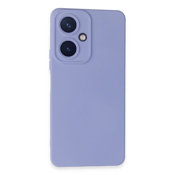 BFS  Vivo Y27 Kılıf Nano içi Kadife Silikon - Lila