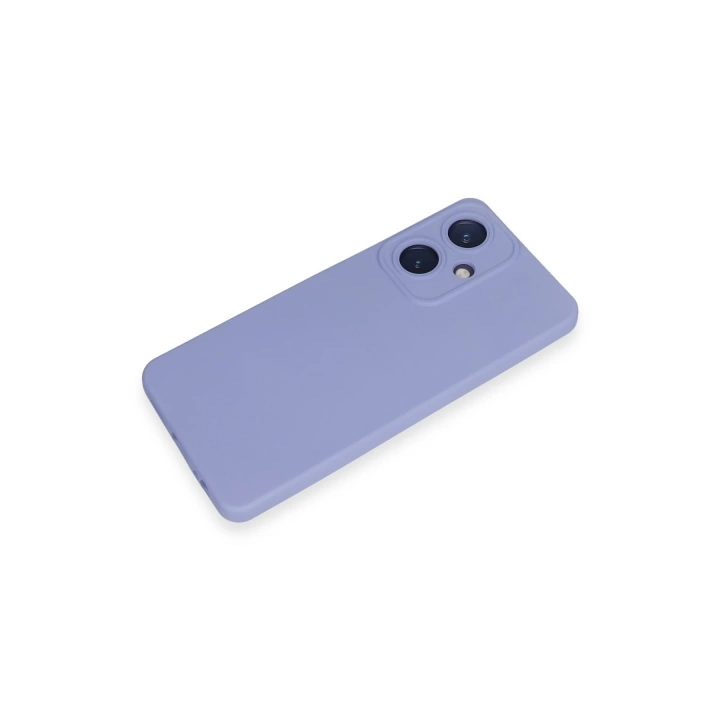 BFS  Vivo Y27 Kılıf Nano içi Kadife Silikon - Lila