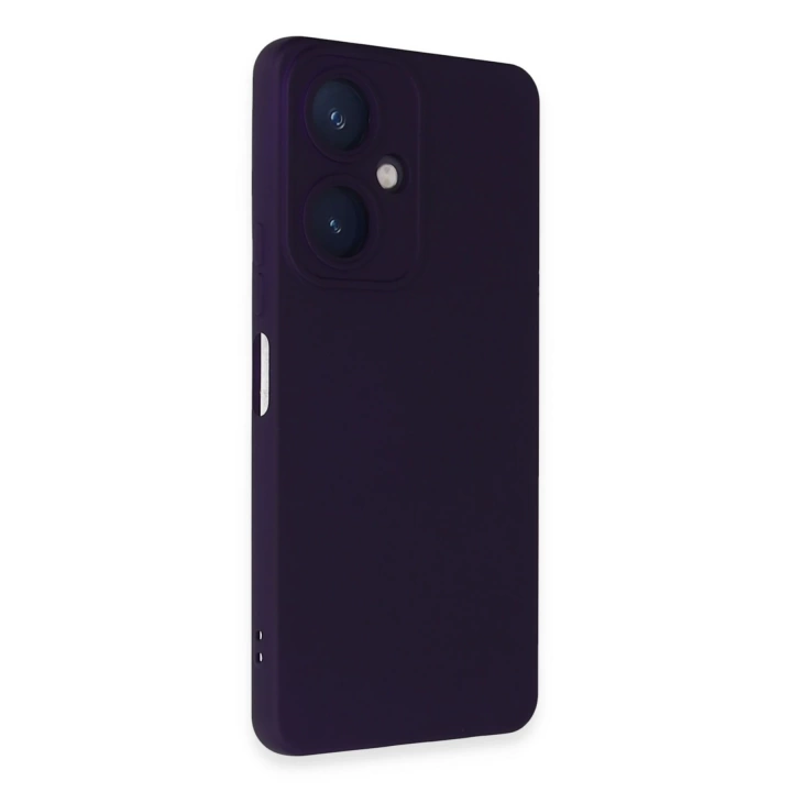 BFS  Vivo Y27 Kılıf Nano içi Kadife Silikon - Mor