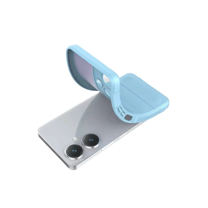 BFS  Vivo Y27 Kılıf Optimum Silikon - Mor