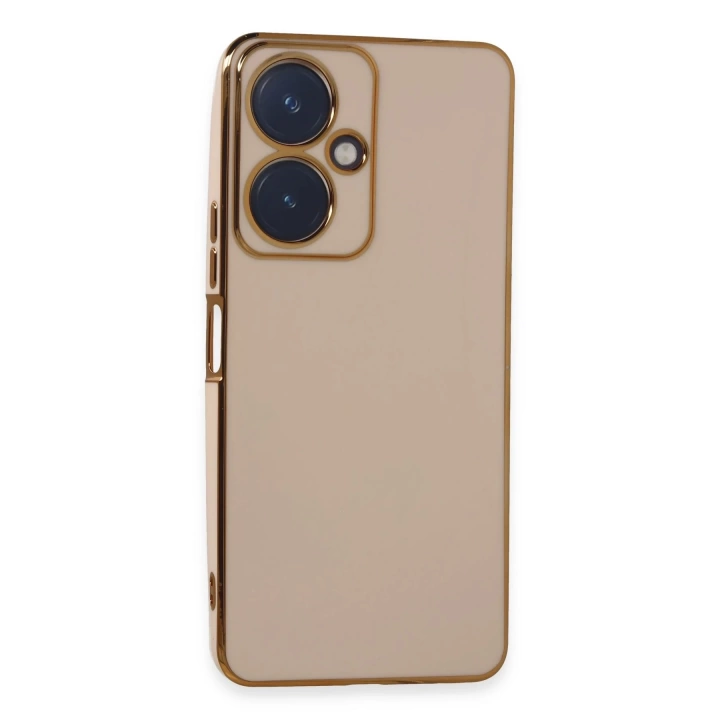BFS  Vivo Y27 Kılıf Volet Silikon - Pembe