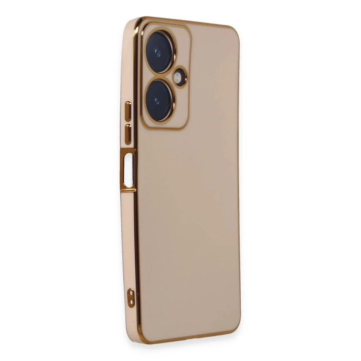 BFS  Vivo Y27 Kılıf Volet Silikon - Pembe