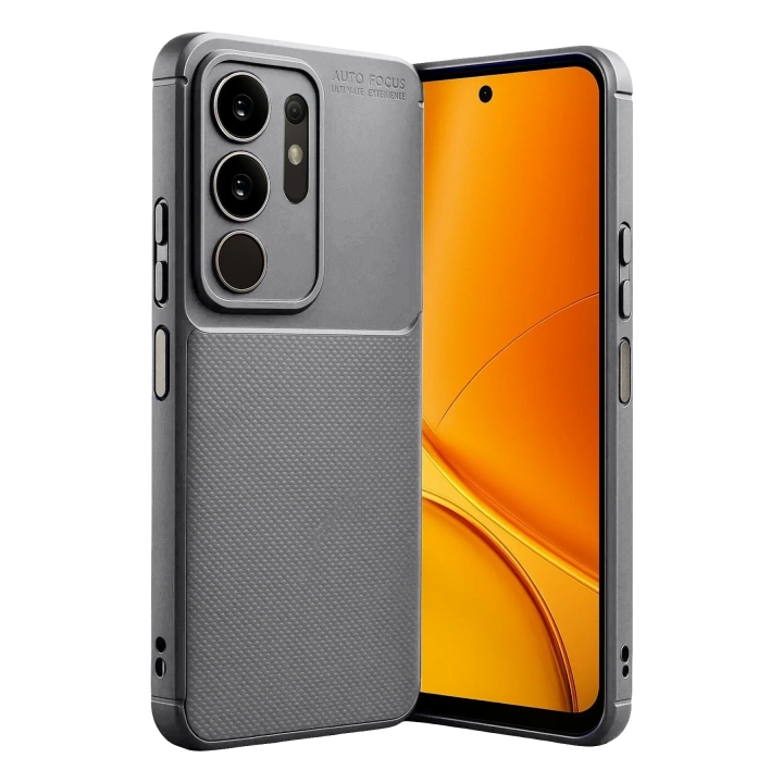 BFS  Vivo Y29 4G Auto Focus Karbon Kapak - Gri