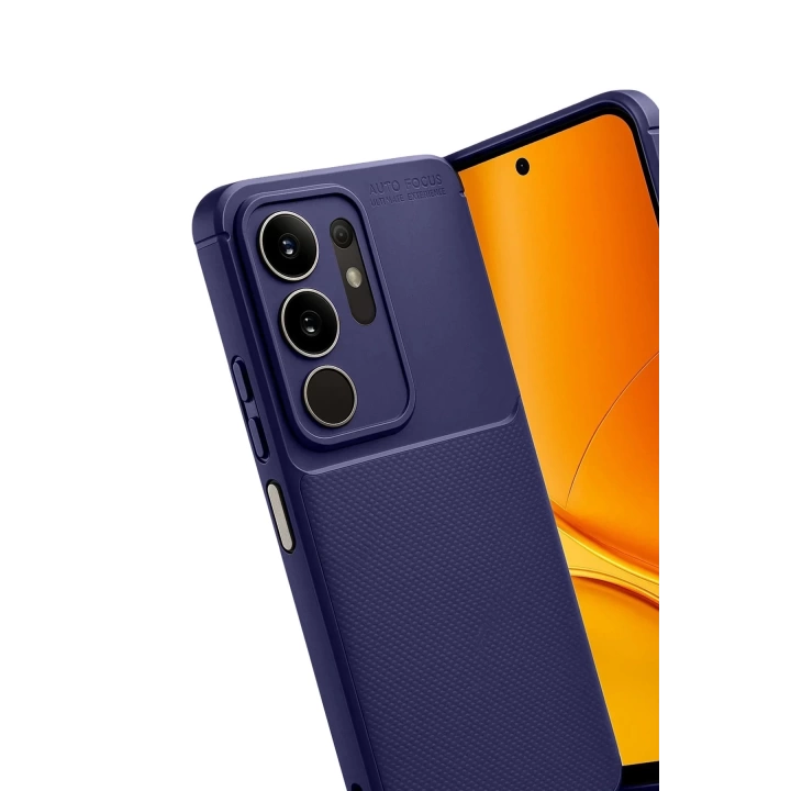 BFS Vivo Y29 4G Auto Focus Karbon Kapak - Lacivert