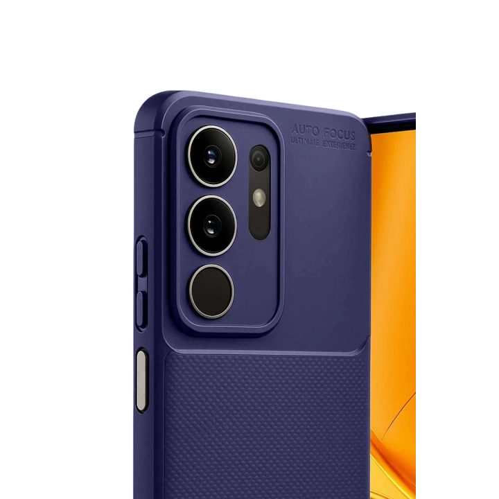 BFS Vivo Y29 4G Auto Focus Karbon Kapak - Lacivert