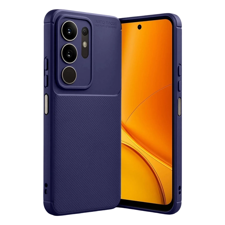 BFS Vivo Y29 4G Auto Focus Karbon Kapak - Lacivert