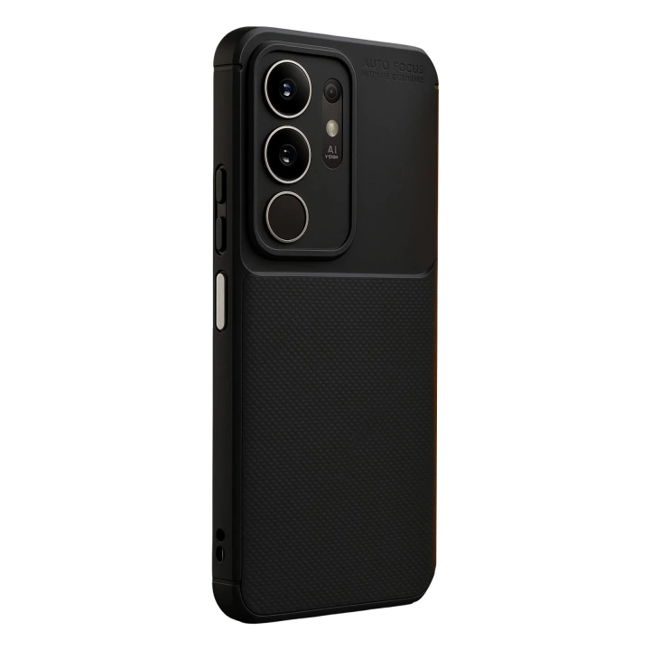 BFS Vivo Y29 4G Auto Focus Karbon Kapak - Siyah