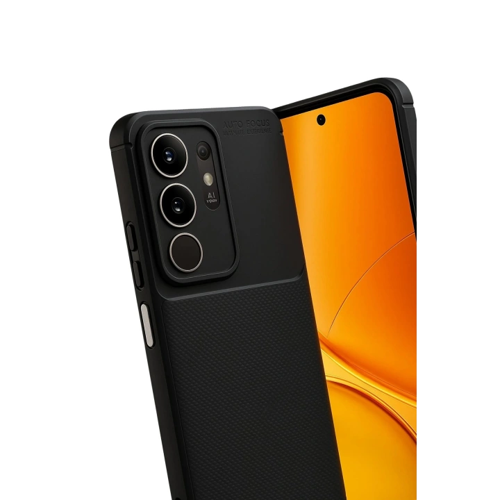 BFS Vivo Y29 4G Auto Focus Karbon Kapak - Siyah