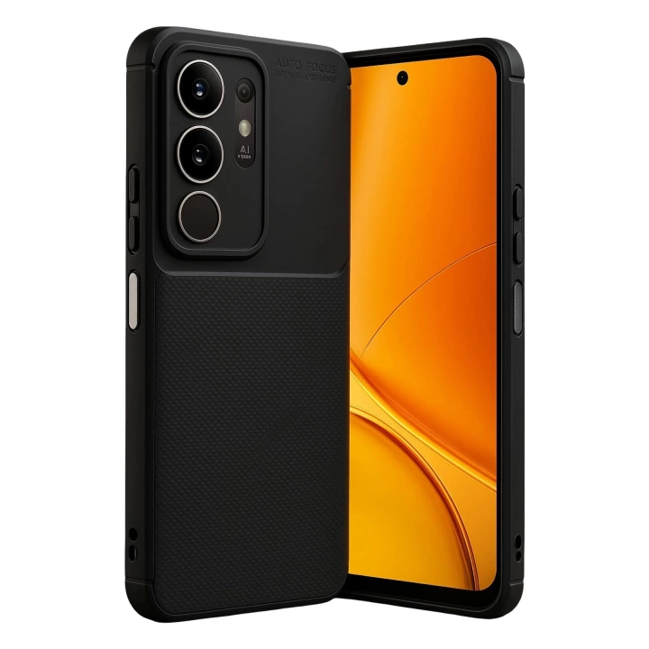 BFS Vivo Y29 4G Auto Focus Karbon Kapak - Siyah