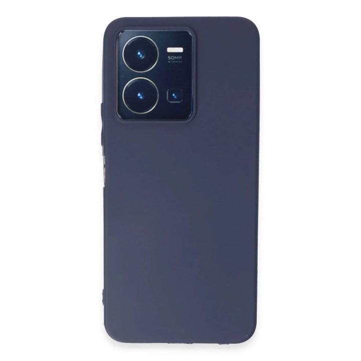 BFS  Vivo Y35 Kılıf First Silikon - Lacivert