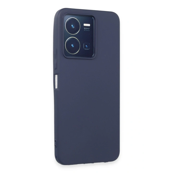 BFS  Vivo Y35 Kılıf First Silikon - Lacivert