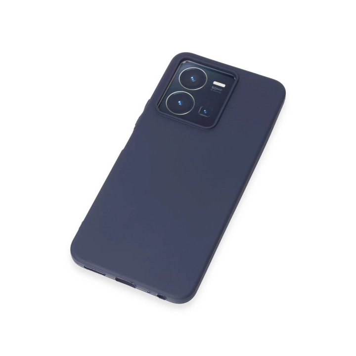 BFS  Vivo Y35 Kılıf First Silikon - Lacivert