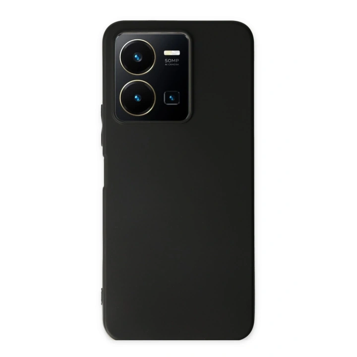 BFS  Vivo Y35 Kılıf First Silikon - Siyah