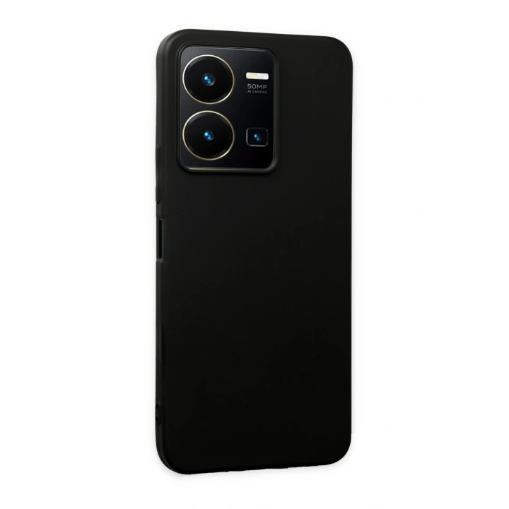 BFS  Vivo Y35 Kılıf First Silikon - Siyah