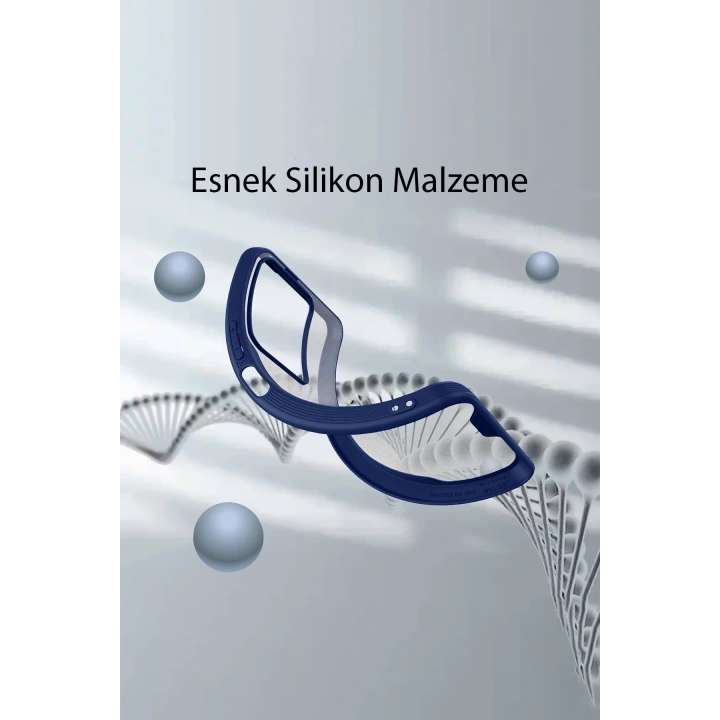 BFS  Vivo Y35 Kılıf Platin Silikon - Pembe