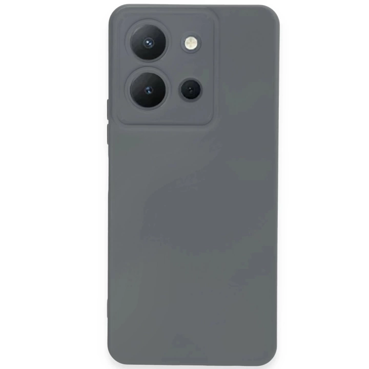 BFS  Vivo Y36 Kılıf Nano içi Kadife Silikon - Gri