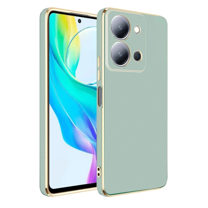 BFS  Vivo Y36 Kılıf Volet Silikon - Açık Yeşil
