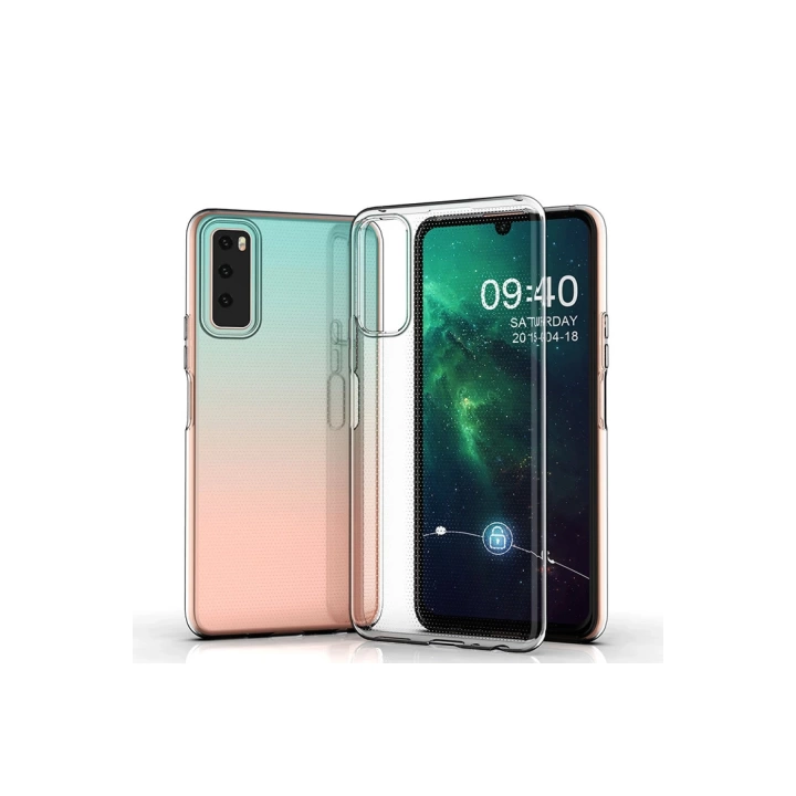 BFS  Vivo Y53S Kılıf Lüx Şeffaf Silikon
