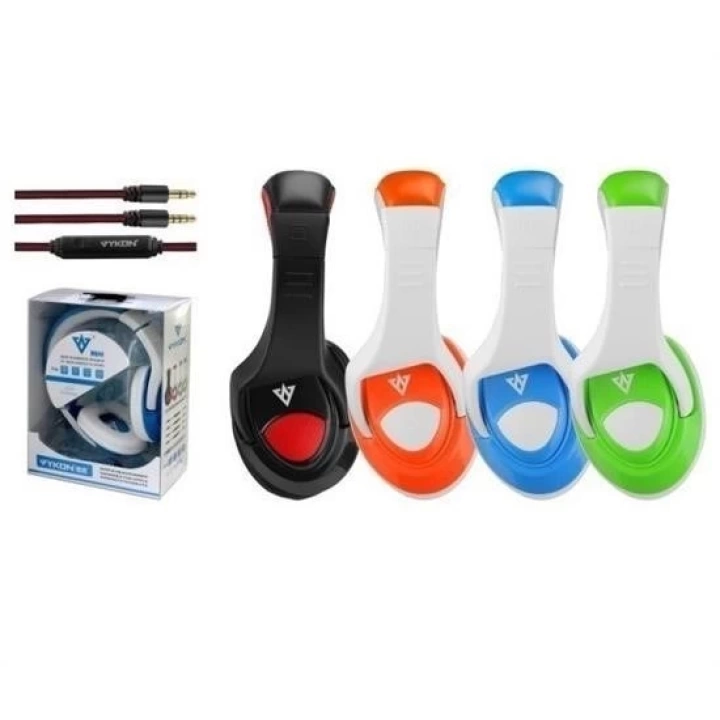 BFS  Vykon MQ4440mm Sürücülü Mikrofonlu Bilgisayar Kulaklığı Jak Girişli