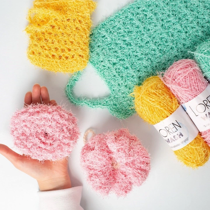 BFS  Wash Bebe Pembe El Örgü İpi - R094 - 34022