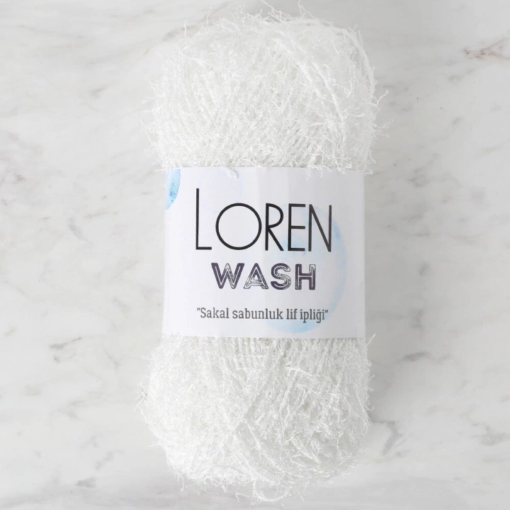 BFS  Wash Beyaz El Örgü İpi - R150 - 34040