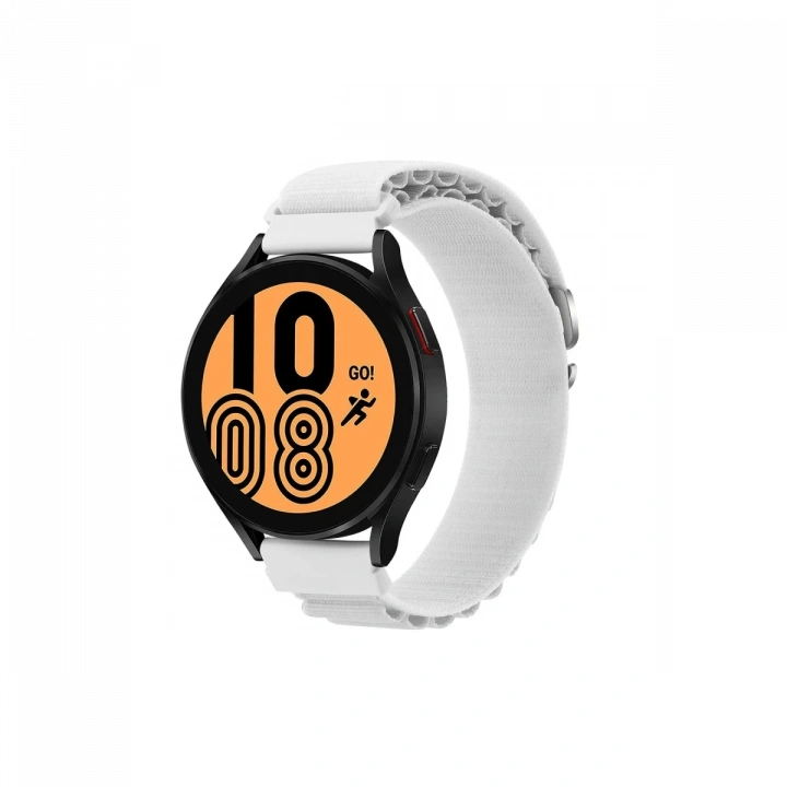 BFS  Watch 22mm KR410 Kumaş Kordon - Beyaz