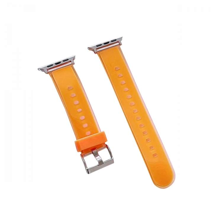 BFS  Watch 38mm Jelly Silikon Kordon - Turuncu